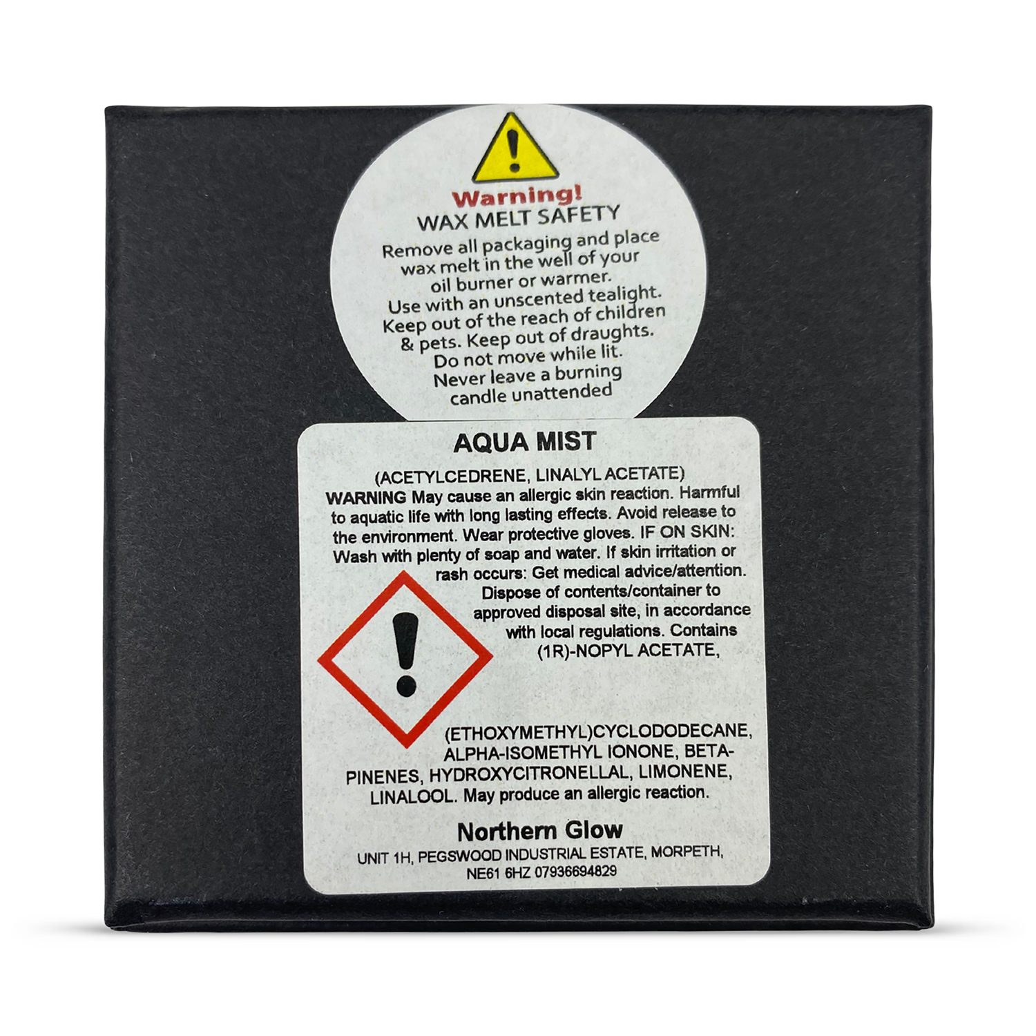 Scented wax melt natural rapeseed coconut wax (British brand)