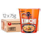 Nongshim Shin Kimchi cup noodle 12 pack (British brand)