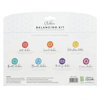 Superdrug Something Different Kit d'équilibrage d'encens Chakra Lot de 7 Bâtons d'encens - Achetez en ligne sur McGrocer
