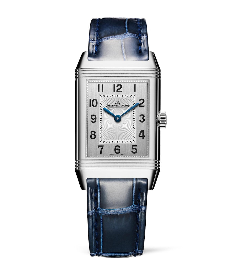 Jaeger-LeCoultre Reverso Classic Duetto stainless steel watch 24.4mm, UK version