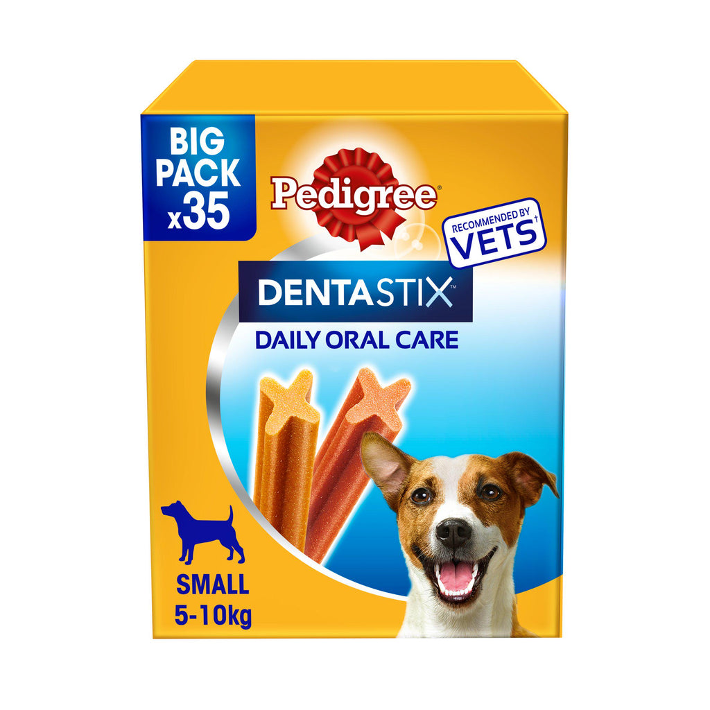 Pedigree Dentastix Daily Adult Small Dog Treats Dental Sticks x35 550g