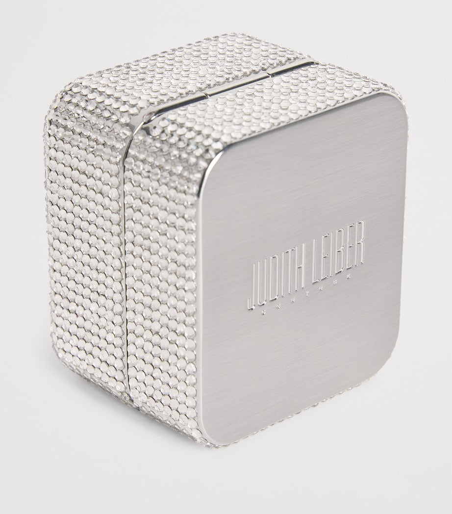 Judith Leiber 'Say Yes' miniature box with crystals, imported from the UK