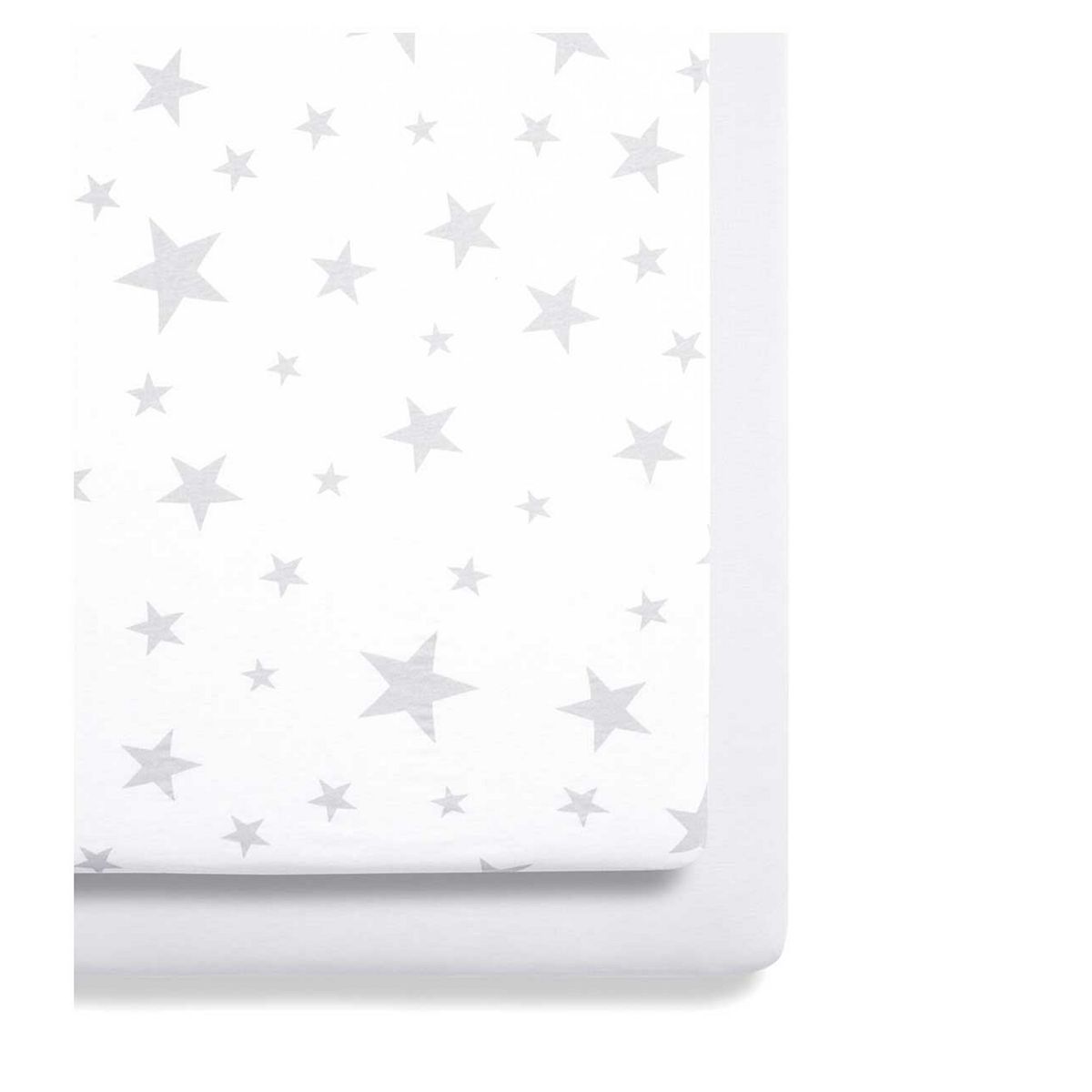 Snuz Twin Pack Fitted Crib Sheets - Star GOODS Boots   