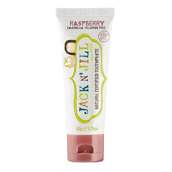 Jack N' Jill Natural Certified Kids Toothpaste Raspberry