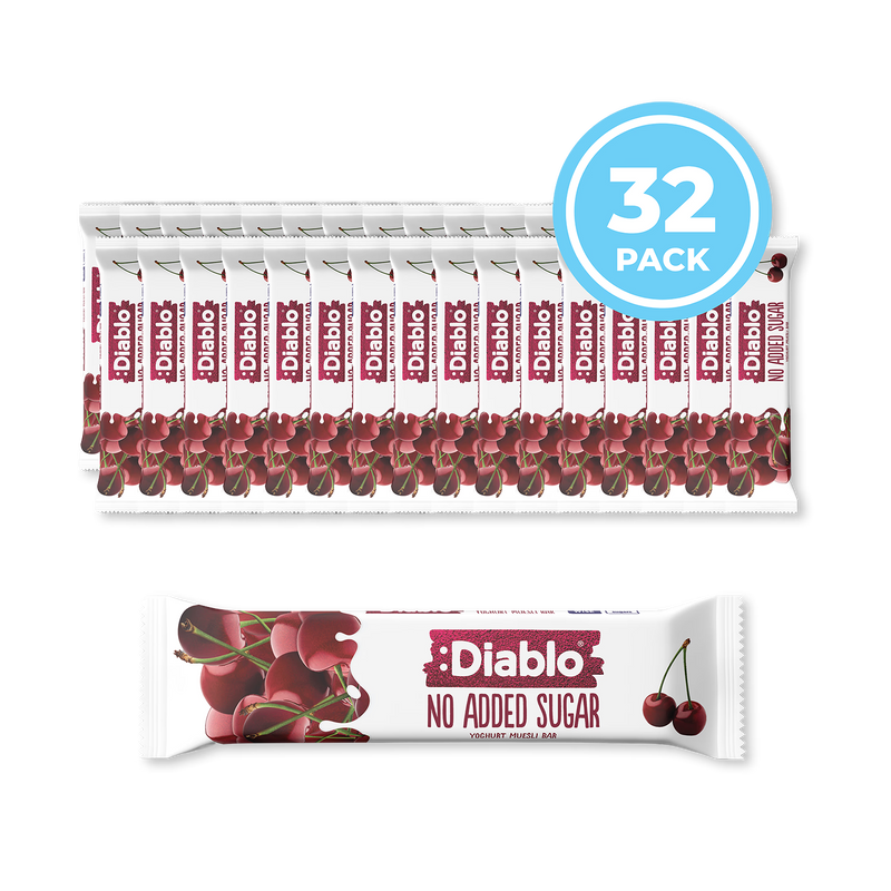 Diablo cherry yoghurt muesli bar 30g, UK version