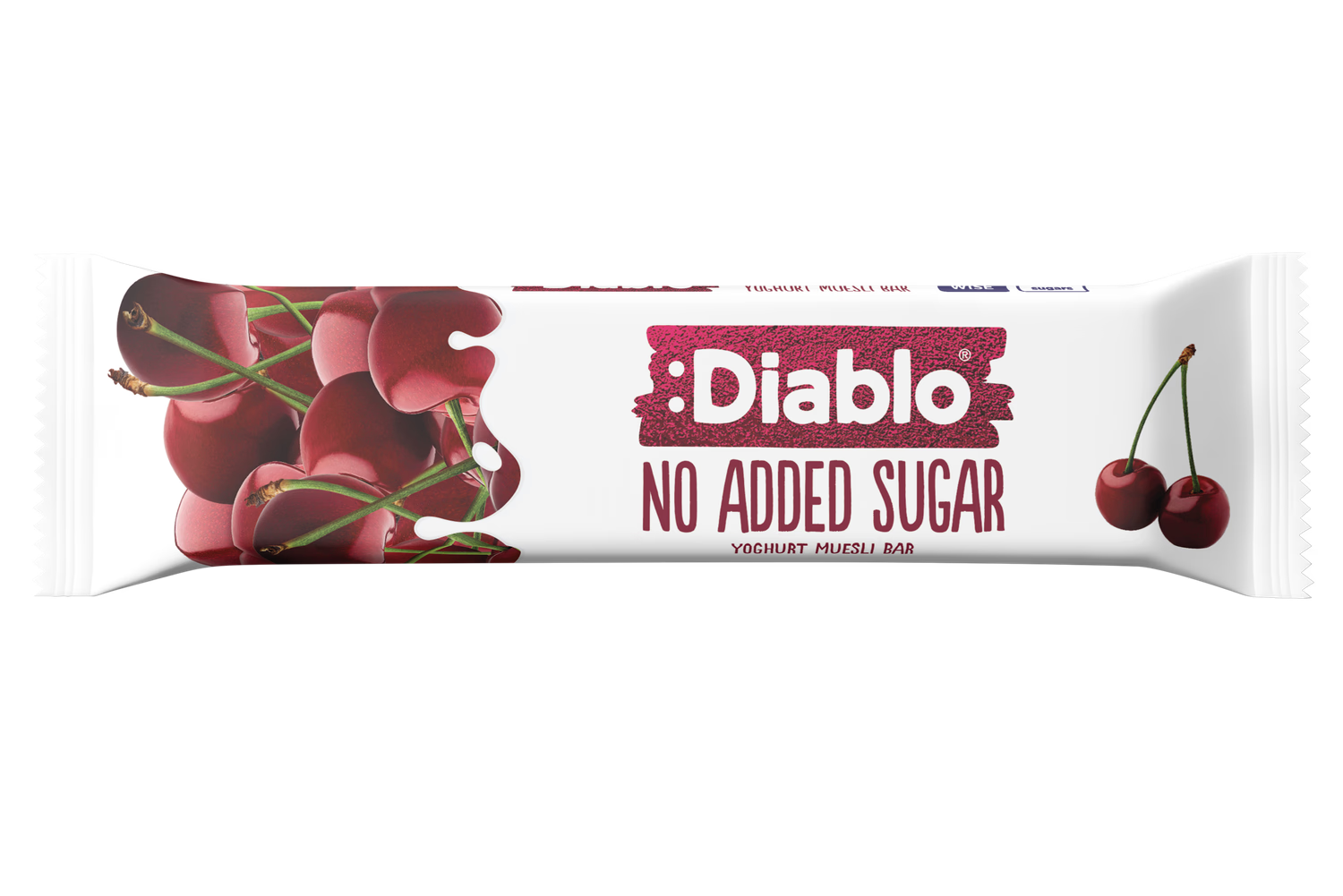Diablo cherry yoghurt muesli bar 30g, UK version