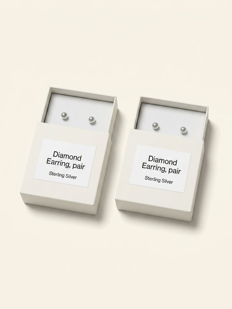 Cartier LOVE diamond cufflinks 18ct white gold, imported from the UK