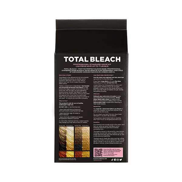 Kit de blanchiment total Bleach London - Produit britannique