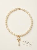 Vivienne Westwood gold-tone brass and faux-pearl choker necklace (British brand)