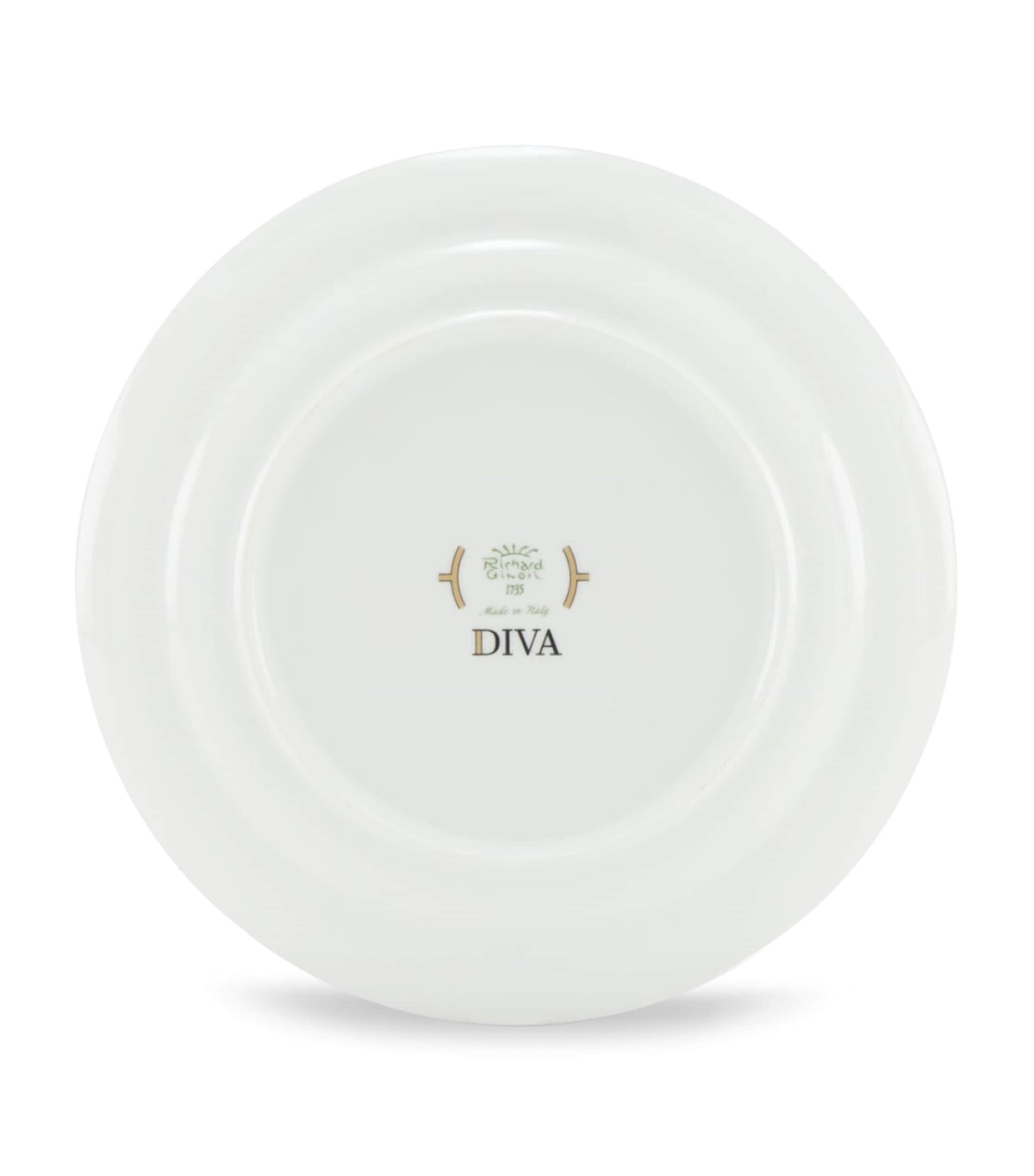 GINORI 1735 porcelain Celeste side plate 24cm, UK version