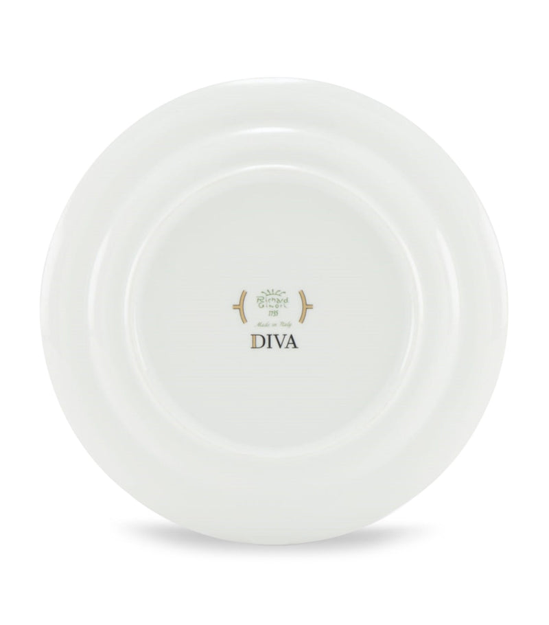 GINORI 1735 porcelain Celeste side plate 24cm, UK version