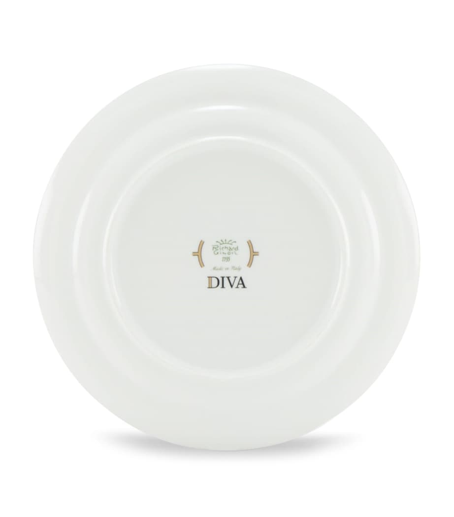 GINORI 1735 porcelain Celeste side plate 24cm, UK version