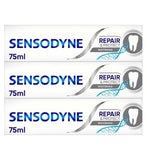 Sensodyne Sensitive Repair & Protect Whitening Toothpaste Bundle Accessories & Cleaning Boots   