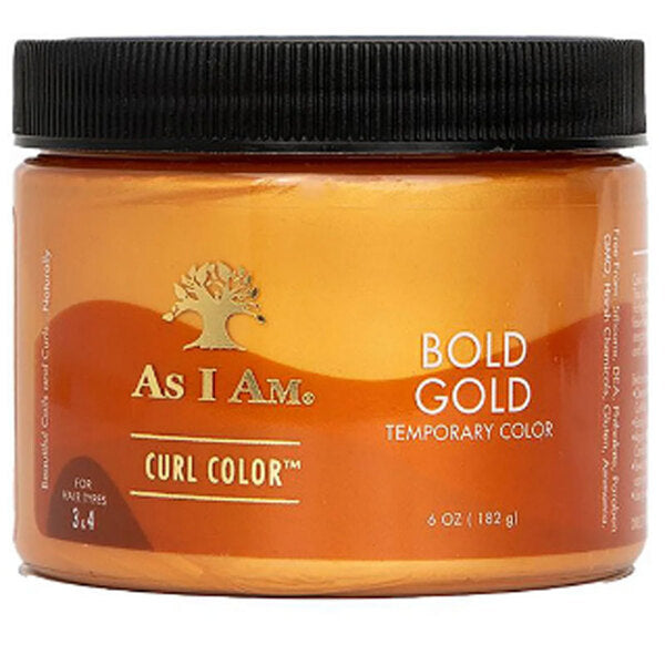 As I Am Curl Color Bold Gold Temporary Color