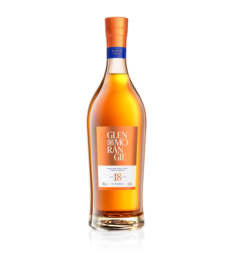 Glenmorangie 18-Year-Old Single Malt Whisky 70cl, UK version
