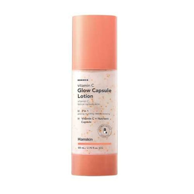 Superdrug Hanskin Vitamin C Glow Capsule Lotion Moisturiser 80ml- Buy online at McGrocer