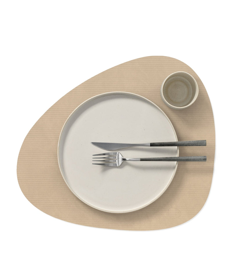 LIND DNA large curve corduroy placemat set of 4 (British brand)