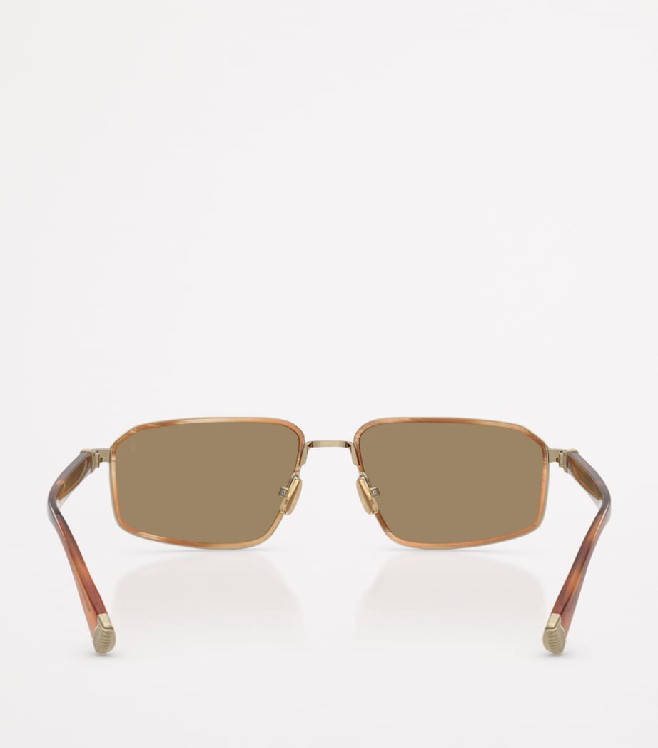 Brunello Cucinelli Rectangle Jarama sunglasses (British brand)