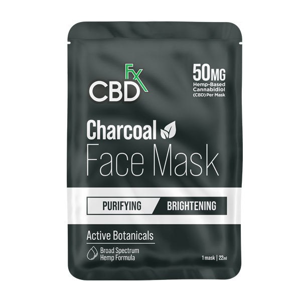 CBDfx CBD Sheet Face Mask Charcoal Formula - 50mg CBD GOODS Superdrug   