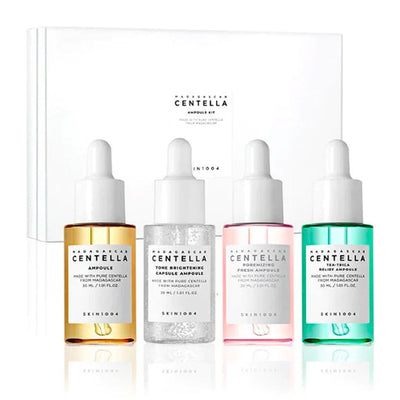 Superdrug SKIN1004 Centella Ampoule Kit 4 x 30ml Mini Face Serums- Buy online at McGrocer