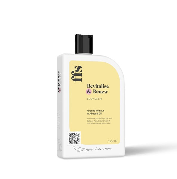 FFS Beauty Revitalise & Renew body scrub 150ml - British product