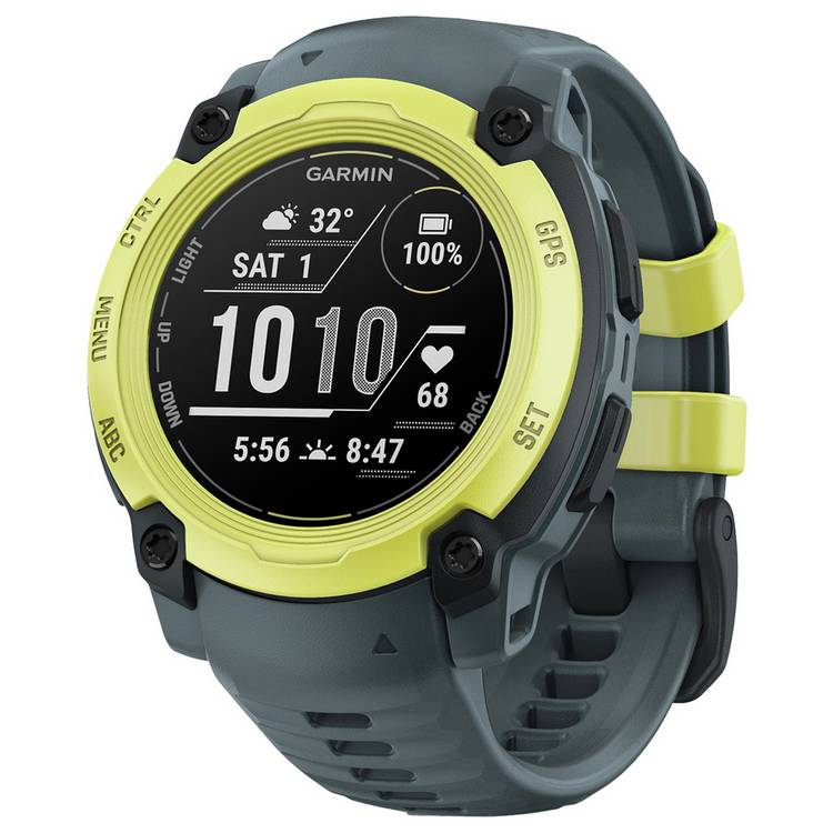 Garmin Instinct E 40mm GPS smartwatch Lime Twilight (British brand)