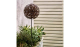 Habitat metal allium stake bronze finish, UK version