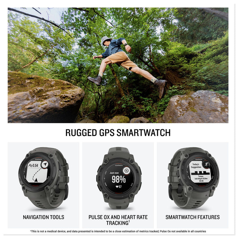 Garmin Instinct E 40mm GPS Smart Watch - Charcoal