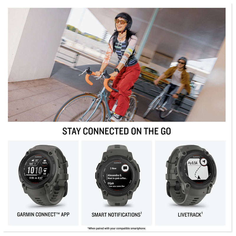 Garmin Instinct E 40mm GPS Smart Watch - Charcoal
