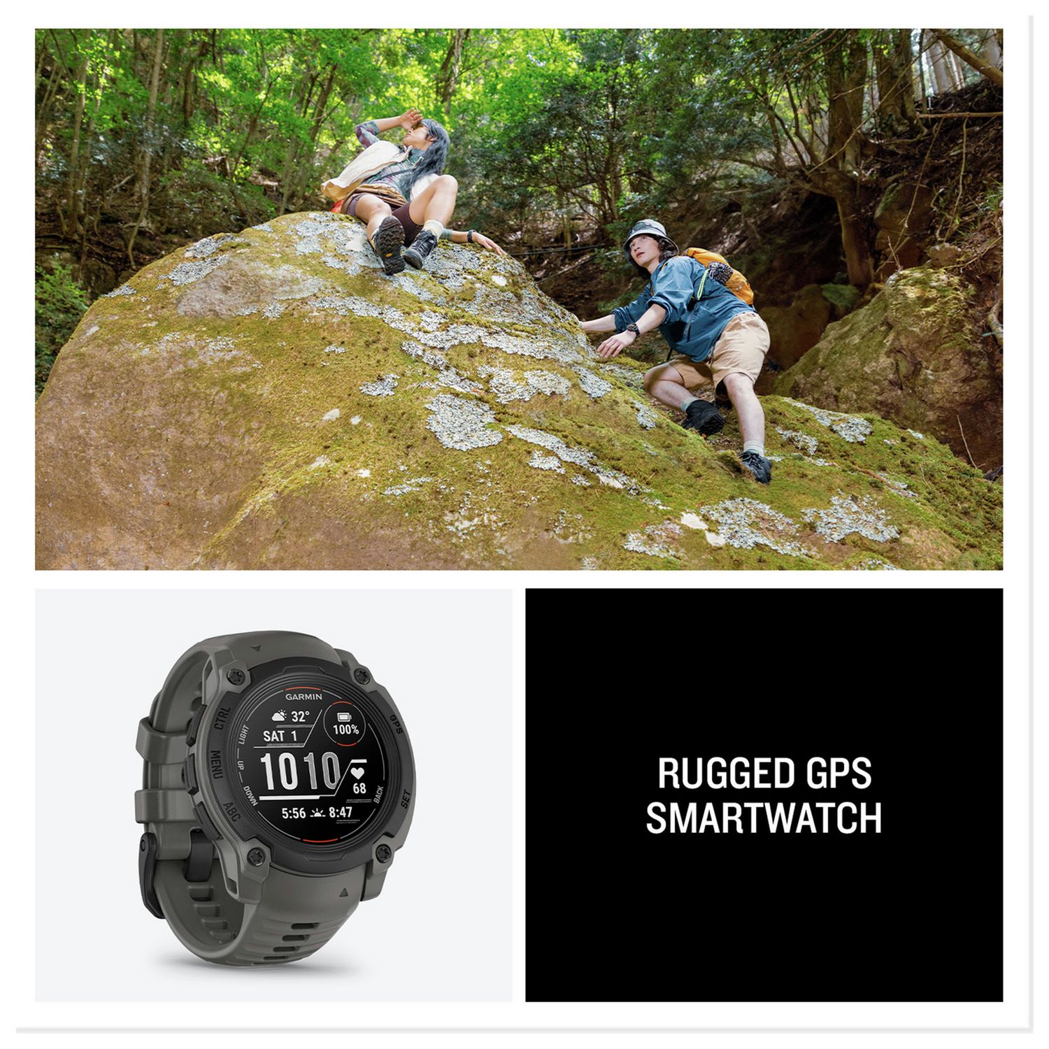 Garmin Instinct E 40mm GPS Smart Watch - Charcoal