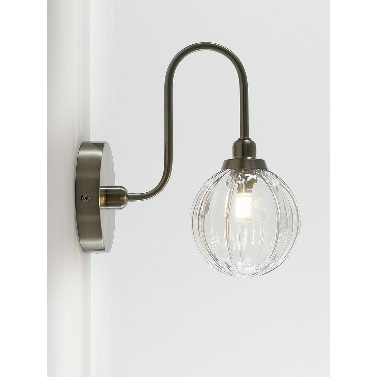 Argos Home Anais bathroom wall light 25cm height - British product