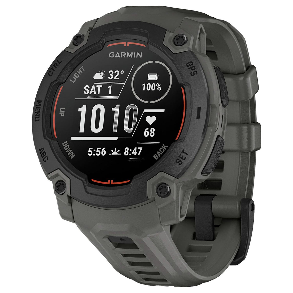 Garmin GPS smart watch Electric Lime 45mm - British product