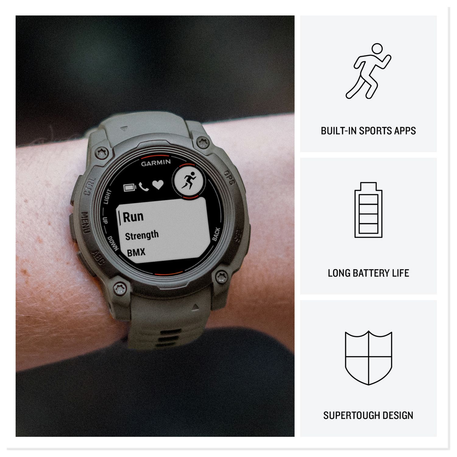 Garmin GPS smart watch Electric Lime 45mm - British product