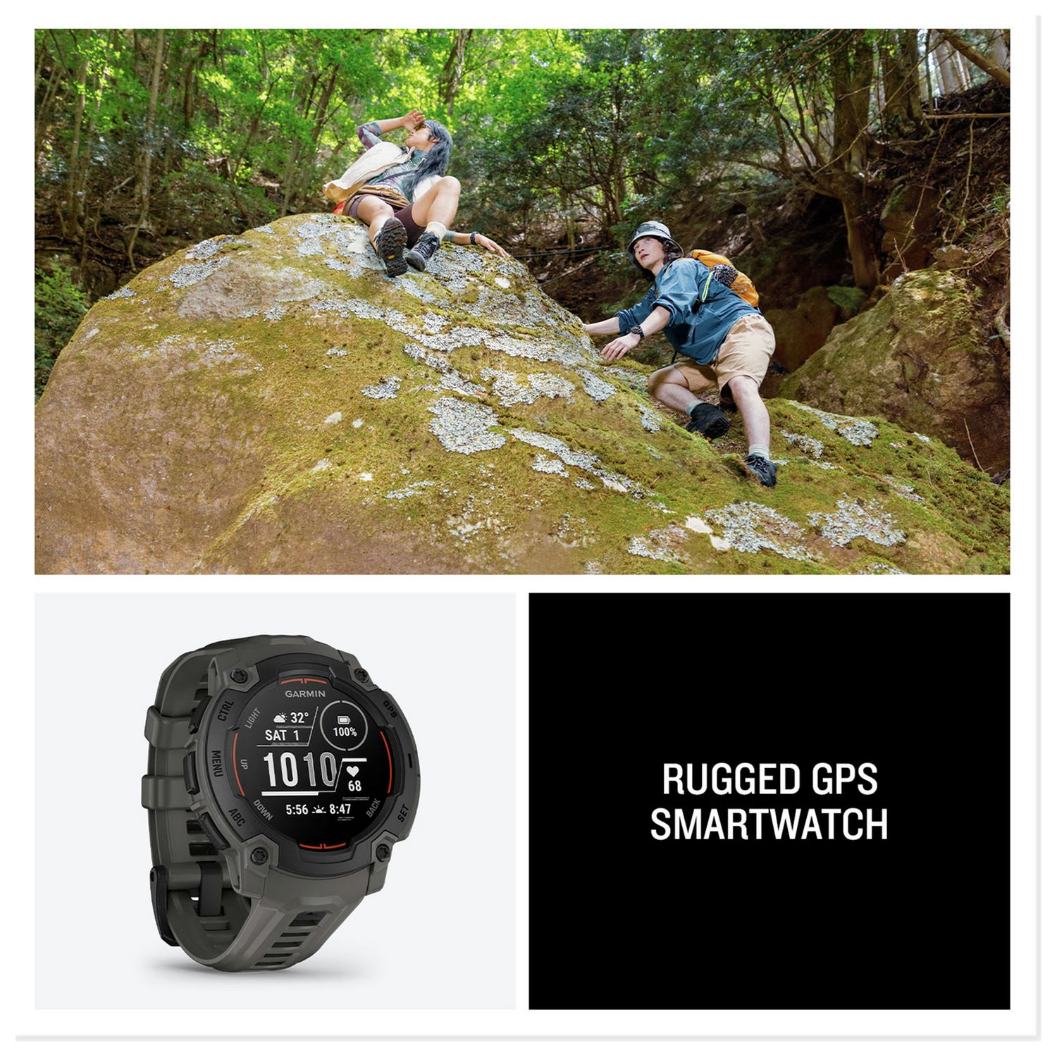 Garmin GPS smart watch Electric Lime 45mm - British product