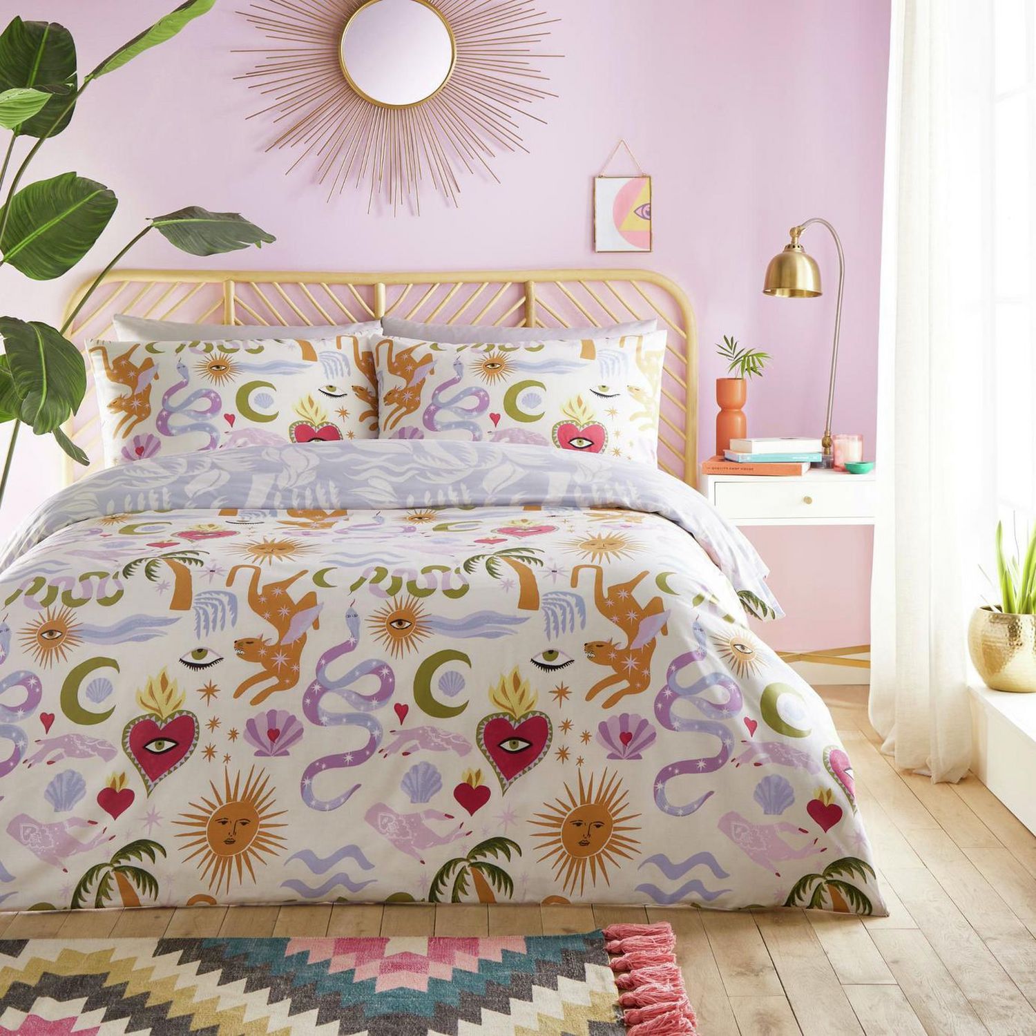 furn Alchemy Abstract Bedding Set - King size