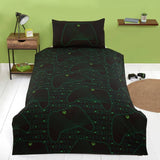 Xbox kids bedding set single black reversible design, imported from the UK