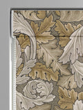 William Morris Roman blinds grey Acanthus velvet - British product