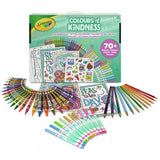 Crayola Colours of Kindness Art Case over 70 pieces (British brand)