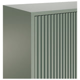 GFW 2 Door Storage Unit in green, imported from the UK