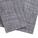 Habitat charcoal grid wipe clean tablecloth (British brand)