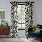 Habitat x Scion Padukka Eyelet Curtains - Multi - 168x183cm