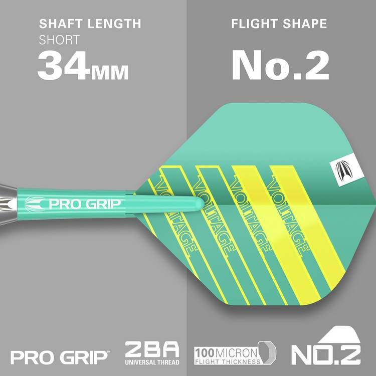 Target Rob Cross 22g brass darts set, imported from the UK