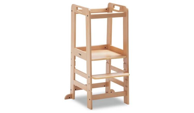 Hauck Learn N Explore Montessori Learning Tower - Natural GOODS Argos