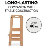 Hauck Montessori learning tower in natural (British brand)