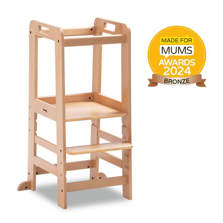 Hauck Montessori learning tower in natural (British brand)