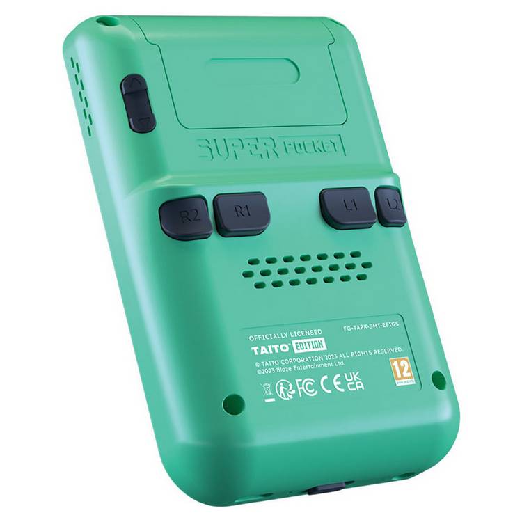 Hyper Mega Tech Taito Super Pocket retro handheld console - British product
