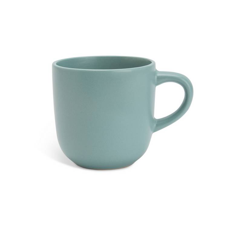 Habitat stoneware mugs set of 4 in duck egg (British brand)