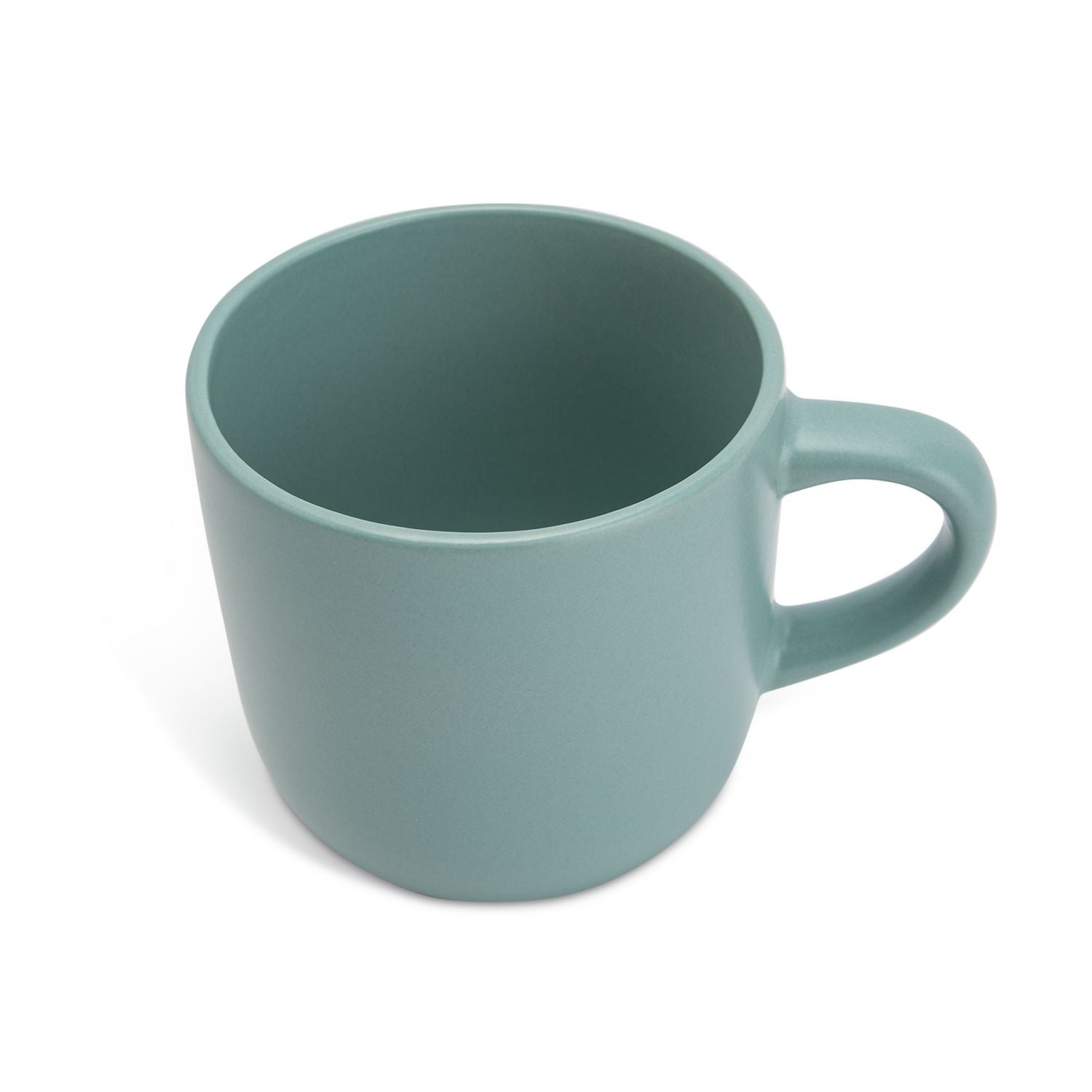 Habitat stoneware mugs set of 4 in duck egg (British brand)
