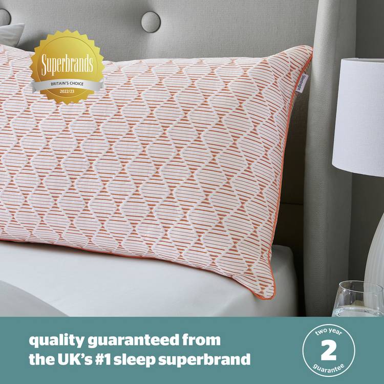 Silentnight cooling copper medium pillow, imported from the UK