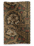 William Morris African Marigold velvet roman blind, imported from the UK